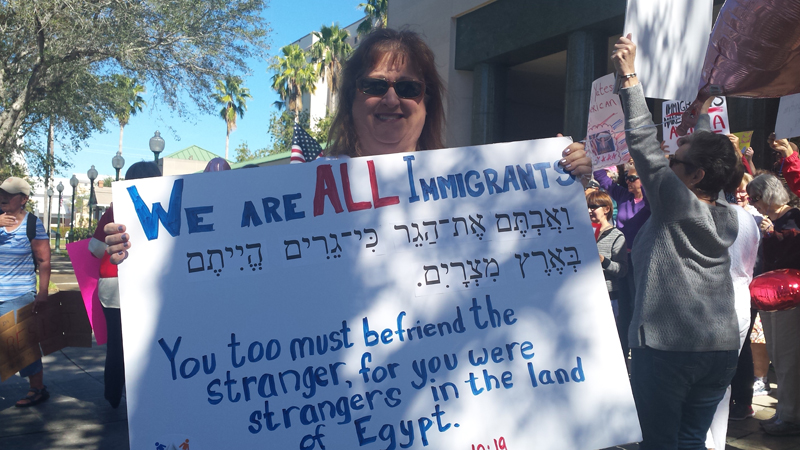 2017 Immigration Ban Protest Vero Beach Florida