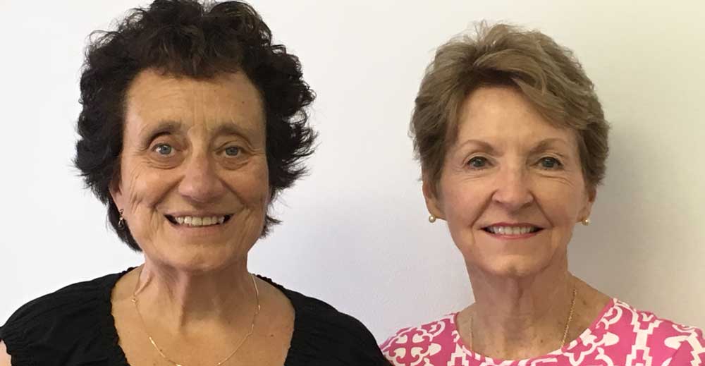 Maryann Ronan-Lamson and Linda New Levine- Democrats of Indian River